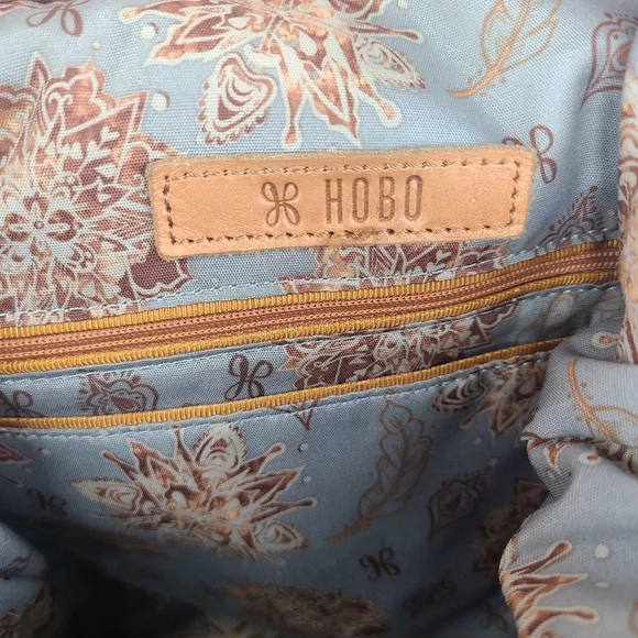 HOBO Orange Leather Hobo Bag - Picture 15 of 16